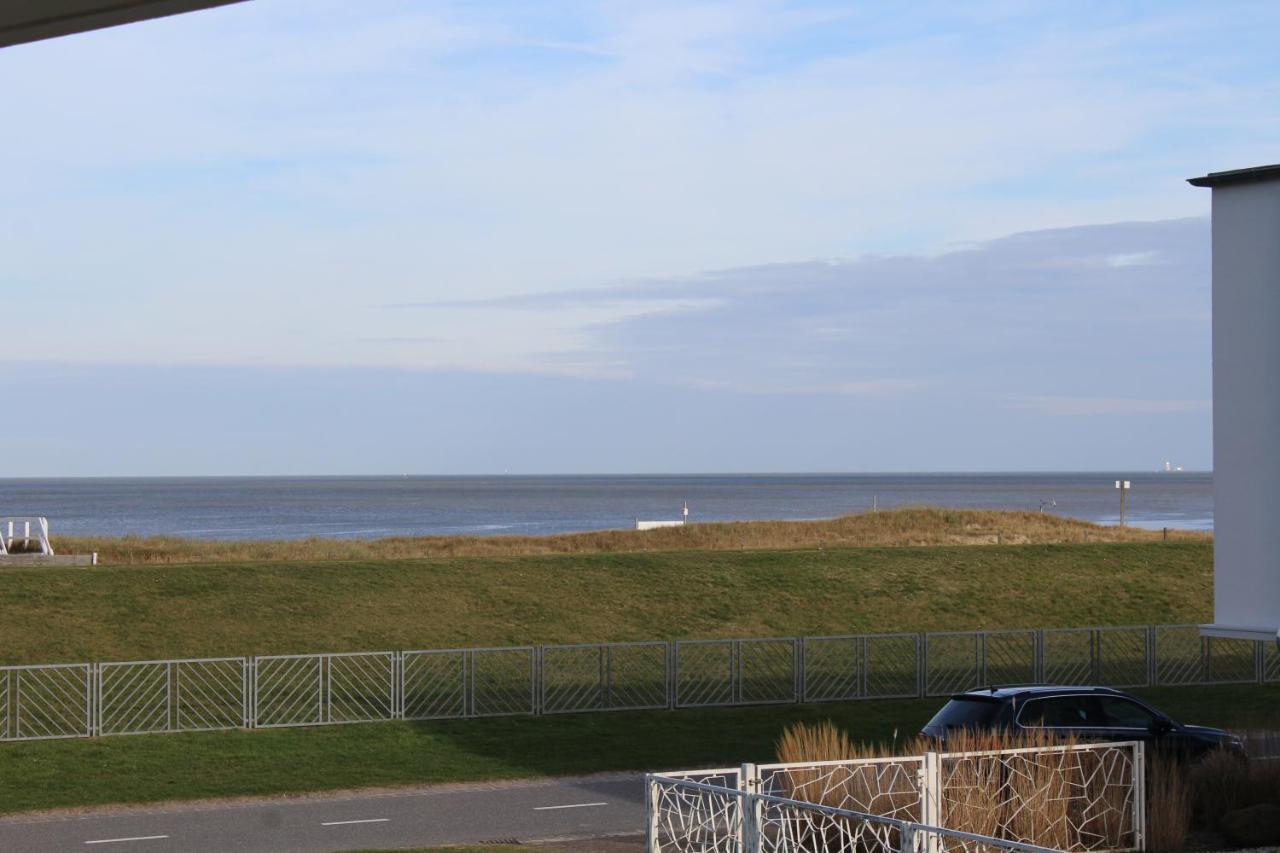 Apartment Im Haus Hanseatic Mit Meerblick Am Duhner Sandstrand Cuxhaven Esterno foto