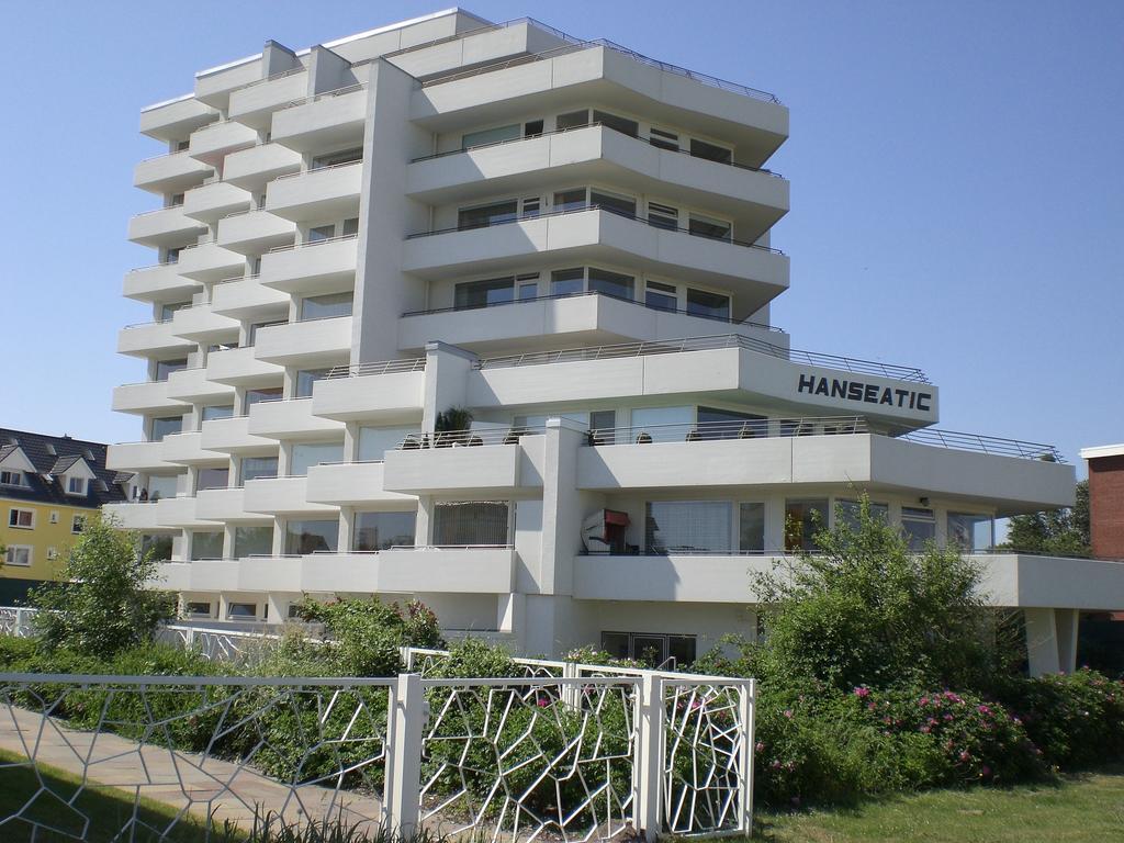 Apartment Im Haus Hanseatic Mit Meerblick Am Duhner Sandstrand Cuxhaven Camera foto